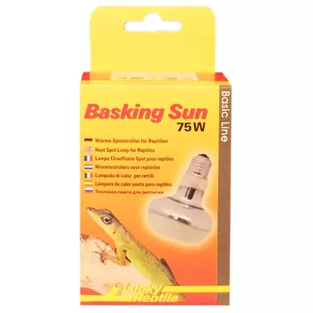LUCKY REPTILE Лампа обогрева "Basking Sun", 75Вт, E27 (Германия)