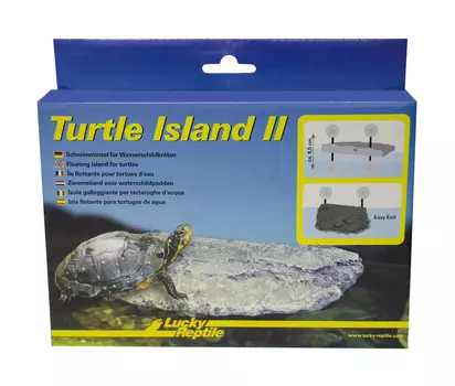 LUCKY REPTILE Островок для земноводных обитателей террариума, 18х13х3см (Германия)