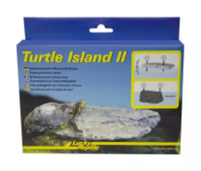 LUCKY REPTILE Островок для земноводных обитателей террариума, 27x16x3см (Германия)