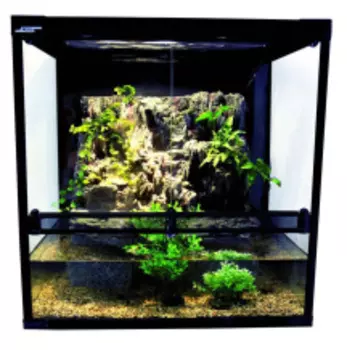 LUCKY REPTILE Палюдариум-флорариум "Aqua-Tarrium", черный, 73.5х55х75см (Германия)!