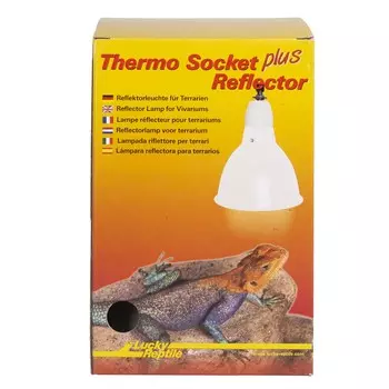 LUCKY REPTILE Светильник с отражателем и защитной сеткой, белый, 16x14x14см, E27 (Германия)