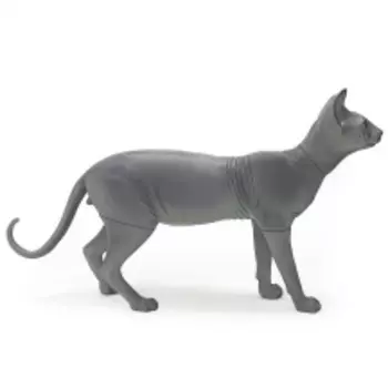 Манекен кошки AFELLOW "Сфинкс", серый, 55х10.5х29.6см