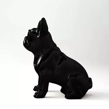Манекен собаки AFELLOW "Французский бульдог Kevin-5", чёрный, 36x22x36.5см