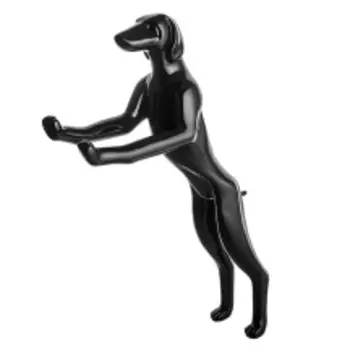 Манекен собаки AFELLOW "Курцхаар", стоящий, чёрный, 130.5х39х72см