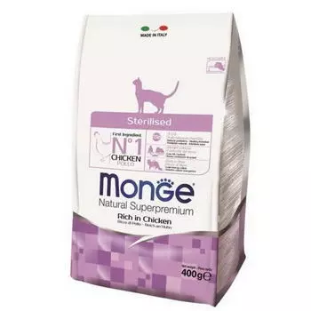 MONGE Cat Sterilized Корм сух.д/стерилизованных кошек 1,5кг