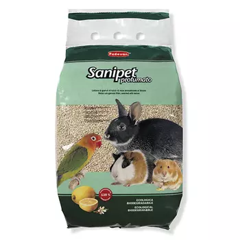 PADOVAN Sanipet Наполнитель впит.кукурузный д/грызунов 10л