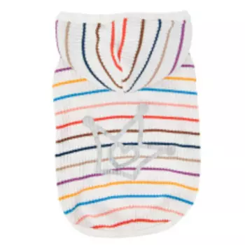 PINKAHOLIC Футболка для собак с капюшоном "Yara", белая, M (Южная Корея)!