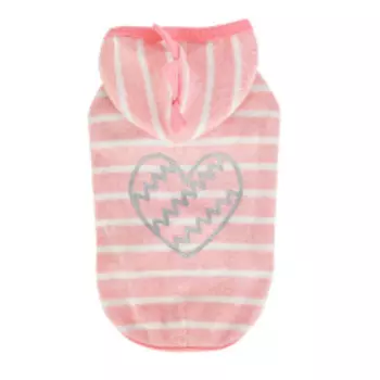 PINKAHOLIC Футболка с капюшоном для собак "Mamours", розовый, M (Южная Корея)!