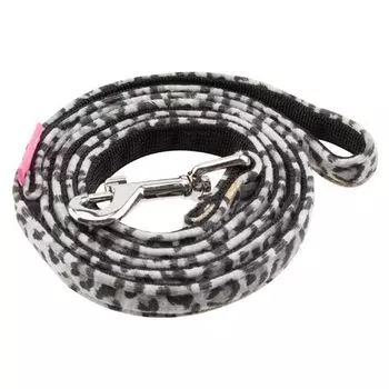 PINKAHOLIC Поводок для собак "Leo Pug", чёрный, 140х1.5см (Южная Корея)