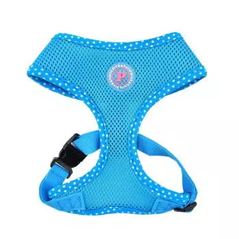 PINKAHOLIC Шлейка для собак "Niki", голубая, L (Южная Корея)!