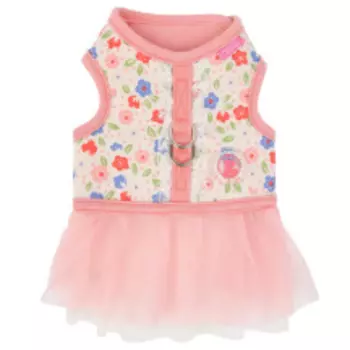 PINKAHOLIC Шлейка с юбкой "Crocus", розовая, M (Южная Корея)!