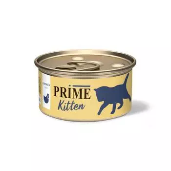 PRIME Kitten Корм влаж.курица паштет д/котят конс.75г