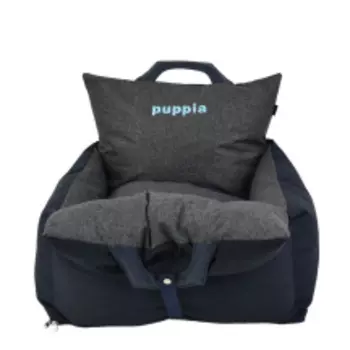 PUPPIA Автокресло для собак "Car Seat", тёмно-синее, 48х46х43см, M (Южная Корея)