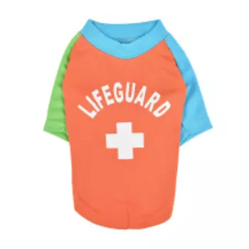 PUPPIA Футболка для собак "Rescuer", оранжевая, XL, 38х50х36см (Южная Корея)!