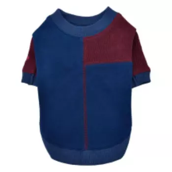 PUPPIA Футболка для собак "Wyatt", темно-синяя, S (Южная Корея)!