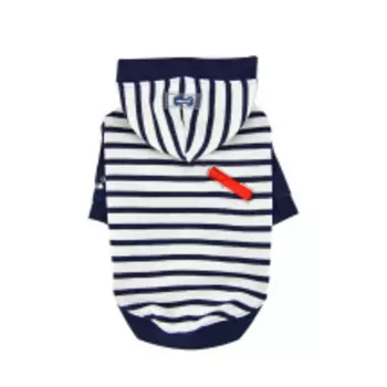 PUPPIA Футболка с капюшоном для собак "Jalen", синяя, S (Южная Корея)!