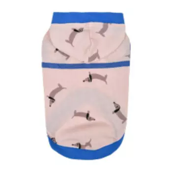 PUPPIA Футболка с капюшоном для собак "Sammy", розовая, S (Южная Корея)