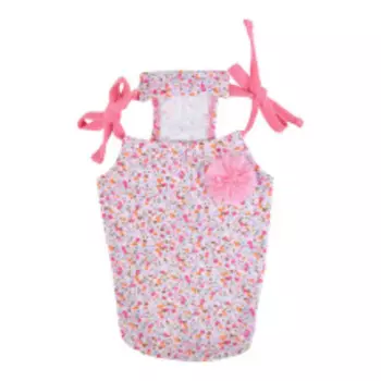 PUPPIA Майка для собак "WildFlower", розовая, S (Южная Корея)!