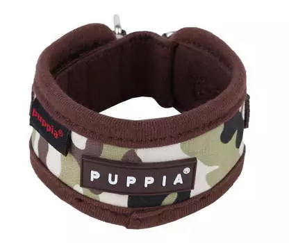 PUPPIA Ошейник для собак "Legend", коричневый камуфляж, S (Южная Корея)