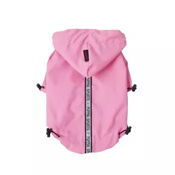 PUPPIA Плащ для собак со светоотражающими лентами "Base Jumper", розовый, 3L (Южная Корея)