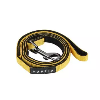 PUPPIA Поводок для собак "TONE", жёлто-чёрный, 120х1.5см (Южная Корея)!