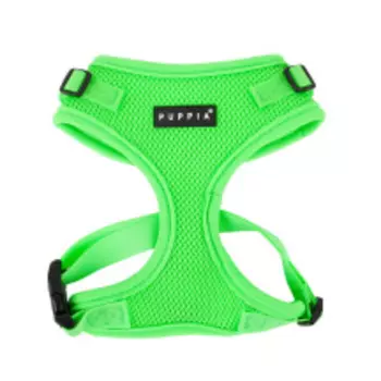PUPPIA Шлейка для собак "Neon Soft", салатовая, S (Южная Корея)