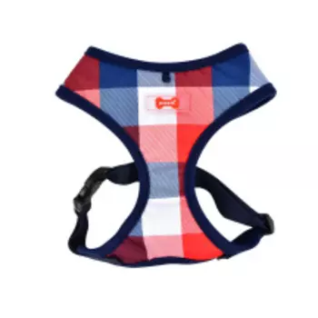 PUPPIA Шлейка для собак "Quinn", синяя, S (Южная Корея)