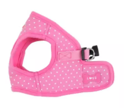 PUPPIA Шлейка-жилет для собак "Dotty", розовая, S (Южная Корея)