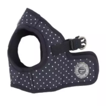 PUPPIA Шлейка-жилет для собак "Dotty", темно синяя, XS (Южная Корея)