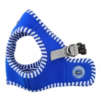 PUPPIA Шлейка-жилет для собак "Naunet", голубая, S (Южная Корея)!