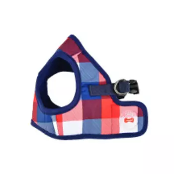 PUPPIA Шлейка-жилет для собак "Quinn", синяя, S (Южная Корея)