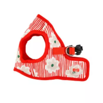 PUPPIA Шлейка-жилет для собак "Verna", красная, L (Южная Корея)!