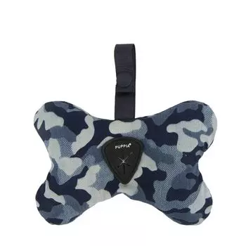 PUPPIA Сумочка для гигиенических пакетов "Bobby", синий камуфляж, 16х10см (Южная Корея)