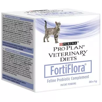 PURINA VD Forti Flora Кормовая добавка д/кошек 1г*30шт/уп