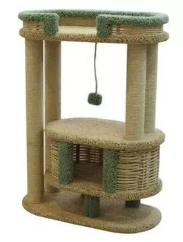 ПУШОК Домик Фидика ковролин 82*42*110см