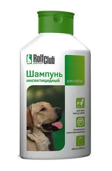 ROLFCLUB Шампунь инсектицидный д/собак 400мл