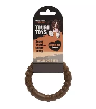 Rosewood Игрушка для собак резиновая "Кольцо с ароматом шоколада", S