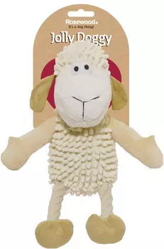 Rosewood Jolly Doggy Natural "Овечка" Игрушка мягкая д/собак 33см