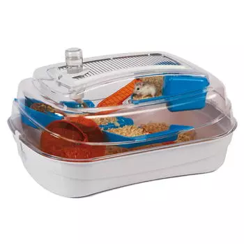 ROSEWOOD Клетка для мелких грызунов пластиковая "Эйвод", разноцветный, 55х39х26.5см (Великобритания)