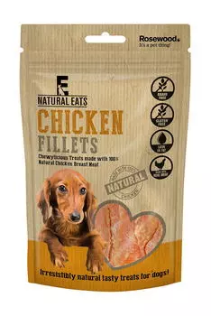 ROSEWOOD Лакомство для собак "Куриное филе", ломтики, 100гр (Великобритания)