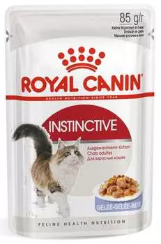 ROYAL CANIN Instinсtive Корм влаж.кусочки в желе д/кошек 85г