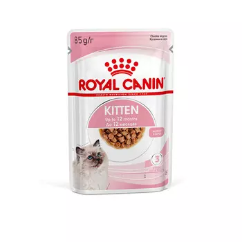 ROYAL CANIN Kitten Instinctive Корм влаж.кус.в соусе д/котят 85г
