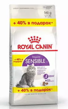 ROYAL CANIN Sensible Корм сух.д/кошек с чувств.пищевар.400г+160г