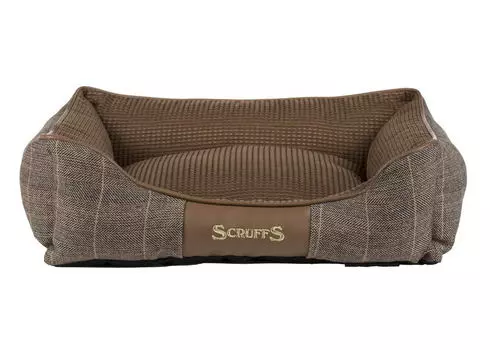 SCRUFFS Лежак для собак "Windsor", коричневый, 75х60см (Великобритания)