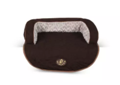 SCRUFFS Лежак для животных на диван "Wilton", коричневый, 65х70х13см (Великобритания)