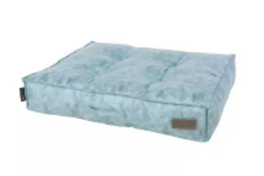 SCRUFFS Матрас для собак "Knightsbridge", экокожа, бирюзовый, 100х70х15см (Великобритания)