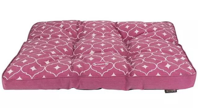 SCRUFFS Матрас для животных "Casablanca", сиреневый, 100х70х14см (Великобритания)!