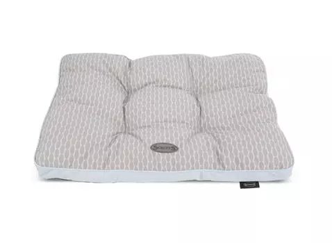 SCRUFFS Матрас для животных "Siesta", серо-голубой, 100х70х13см (Великобритания)!