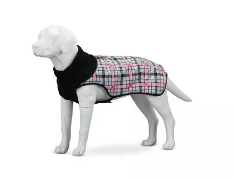 SCRUFFS Попона согревающая "Thermal", серо-розовый квадрат, 45 см (Великобритания)