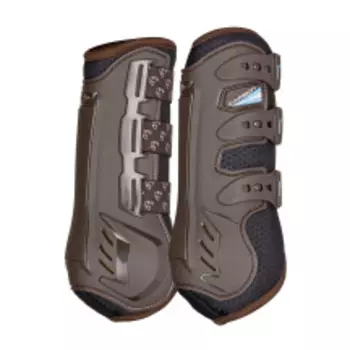 SHIRES ARMA Ногавки для лошади "Carbon Training", COB, коричневый (Великобритания)